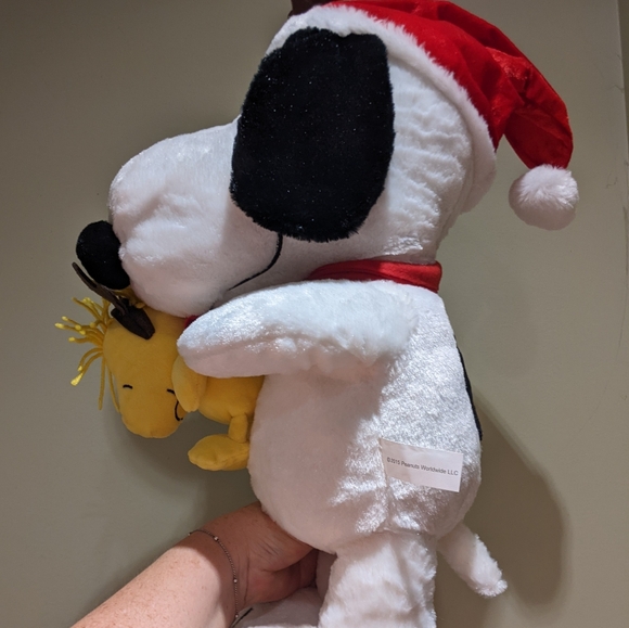 Peanuts: Freestanding Snoopy holding Woodstock! Great Xmas 🎁 - Picture 5 of 6
